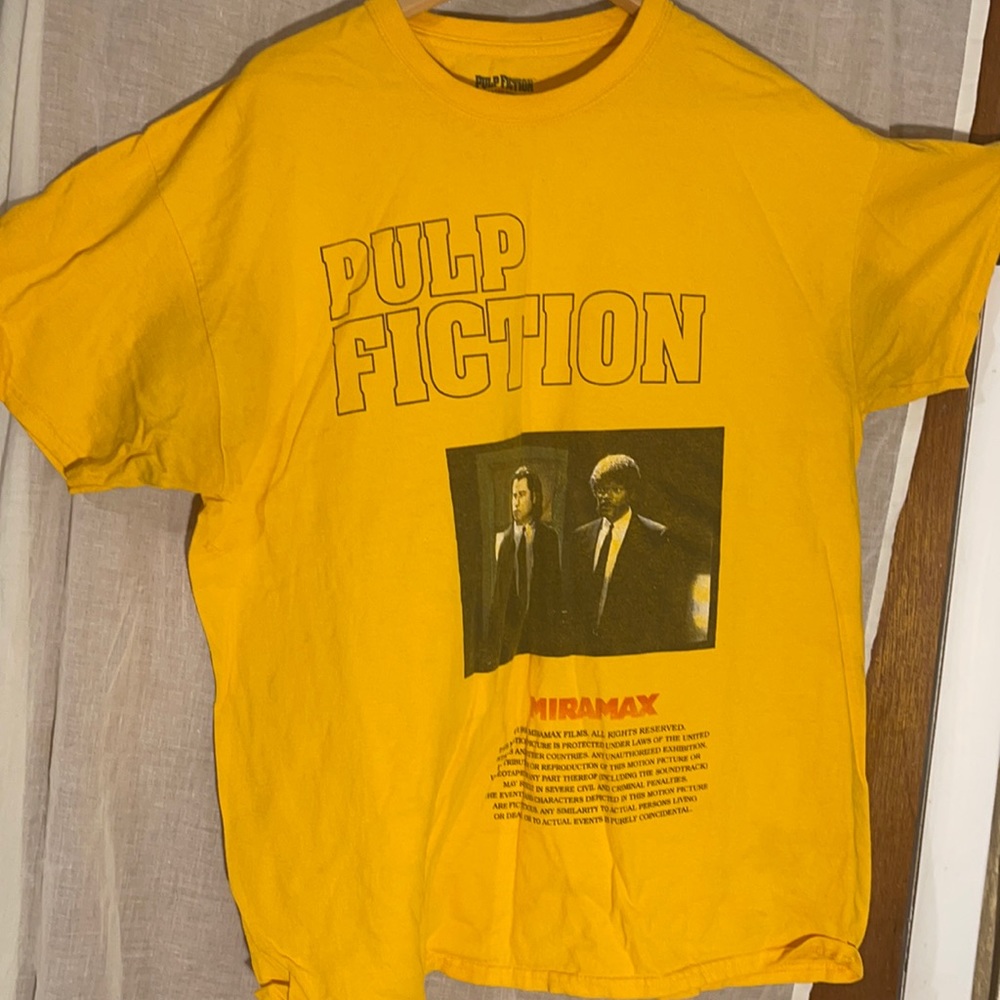 Large Mens Pulp Fiction Shirt